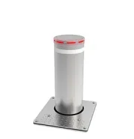 Automatic retractable bollards