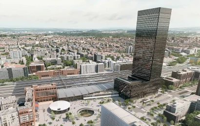 Lyon Part-Dieu, une place sécurisée grâce à 200 bornes anti-intrusion LBA